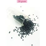 Nemere Dökme Cam Kum Boncuk 11/0 2 mm - 20 Gram - Koyu Yeşil - BNC019
