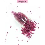 Nemere Dökme Cam Kum Boncuk 11/0 2 mm - 60 Gram - Mor - BNC040