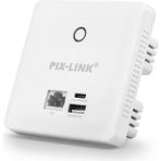 Nemere Duvar Tipi Wifi Access Point Poe Destekli 300 Mbps - Beyaz LV-CAP08