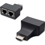 Nemere HDMI Mini Extender 30 M - Siyah HDX1298 - Renkli