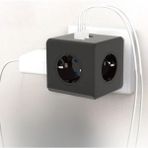 Nemere Isıya Dayanıklı Termal Akım Korumalı ve Çocuk Korumalı 3 Priz Girişli 3 USB Girişli Küp P
