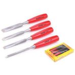 Nemere Iskarpela Seti 4 Lü - 6,12,18,25MM - Renkli