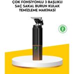 Nemere Ithalat 3’ü 1 Arada Şarjlı Erkek Bakım Seti – Saç, Sakal ve Burun Tüyü Kesme Makinesi