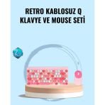 Nemere İthalat Bluetooth Klavye ve Mouse Kombinasyonu – USB Alıcılı, Kompakt, Uzun Ömürlü Nemere Ithalat - Çok Renkli