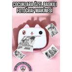 Nemere İthalat Çocuk Fotoğraf Makinesi Dijital Hd Video Rulo Kağıt Baskılı Yazıcı Nemere Ithalat - Çok Renkli