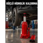 Nemere Ithalat Dayanıklı Çelik Gövdeye Sahip Kompakt Hidrolik Kriko