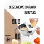 Nemere İthalat Döner Mekanizmalı Rende Bıçaklı Sebze Dilimleyici Seti Nemere Ithalat - Çok Renkli