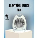 Nemere İthalat Fanlı Elektrikli Isıtıcı – 3 Kademeli Isı Ayarı ve Güvenli Kullanım Nemere Ithalat - Çok Renkli
