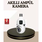 Nemere İthalat Iki Yönlü Sesli Wifi Kamera – Ampul Tipi Ev ve Ofis Güvenlik Kamerası Nemere Ithalat