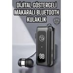 Nemere İthalat Kablolu Makaralı Bluetooth Kulaklık Uzun Pil Ömrü Dijital Göstergeli Nemere Ithalat - Çok Renkli