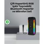Nemere İthalat Taşınabilir Şarjlı Hoparlör Usb, Sd Kart, Aux Girişli Nemere Ithalat - Çok Renkli