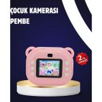 Nemere İthalat Termal Baskılı Şipşak Kamera – 1080P Hd, 24MP, Çift Lensli ve Müzik Oynatıcılı Nemere It - Çok Renkli