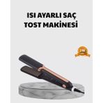 Nemere Ithalat Tost Model Saç Şekillendirici Hızlı Isınan Isı Ayarlı - 1