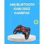 Nemere İthalat Uzun Pil Ömürlü Kablosuz Oyun Kumandası Pc Telefon Tablet Için Nemere Ithalat - Çok Renkli