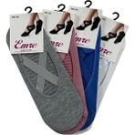 Nemere Kaymaz Emre Pilates Çorabı 3 Adet - Standart - Çok Renkli