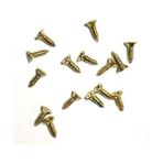 Nemere Klips, Menteşe, Ayak, Ağaç, Sunta Vidası 2,2x7,5mm - Sarı 100 Adet
