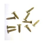 Nemere Klips, Menteşe, Ayak, Ağaç, Sunta Vidası 2,2x9,5mm - Sarı 100 Adet