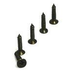 Nemere Klips, Menteşe, Ayak, Ağaç, Sunta Vidası 3x13 mm - Siyah 100 Adet