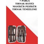 Nemere Manikür Pedikür Seti 7 Parça Tırnak Mantarı Tırnak Batığı Temizleme Taşınabilir