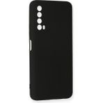 Nemere Mey Ithalat® Huawei P Smart 2021 Kılıf Nano Içi Kadife Silikon - Siyah - Renkli