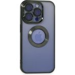 Nemere Mey Ithalat® iPhone 15 Pro Kılıf Slot Silikon - Köknar Yeşili - Renkli