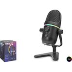 Nemere Profesyonel Çift Modlu Gaming Rgb Mikrofon 192 Khz / 24 Bit Type-C - Siyah Me5