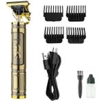 Nemere PS-033 Çelik Kasa Profesyonel T-Bıçak Saç Sakal Ense ve Çizim Tıraş Makinesi - 1