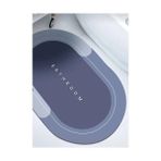 Nemere Süper Su Emici Kaymaz Tabanlı Nappa Banyo Paspası - 1