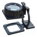 Nemere Tekstilciler Için Kumaş Kontrolü Büyüteç Katlanan Metal 15X Büyütme