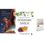 Nemesis Kitap Gece Günlüğü + Doğadaki Sağlık - 1 2 Kitap Set ( Kalem Seti Hd )