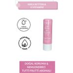 Nemlendirici Çocuk Dudak Bakım Kremi - Lip Balm Shea Butter & E Vitamini 4 Gr. - TUTTİ FRUTTİ