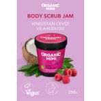 Nemlendirici Vücut Peelingi Hassas Ciltler %98 Doğal, Hindistan Cevizi Ahududu, 250 G Body Scrub