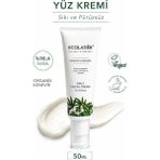 Nemlendirici Yüz Bakım Kremi Sıkılaştırıcı Gündüz Kremi Organik Kenevir Yaşlanma Karşıtı Krem, 50 ml