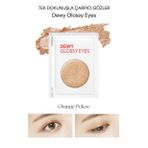 Nemli Bitiş ve Işıltılı Görünüm Sunan Göz Farı Dewy Glossy Eyes (Orange Pekoe)