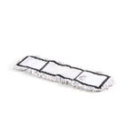 Nemli Palet Yedek Mop Paspas - 60 Cm - Pamuklu - Beyaz - 1 Adet