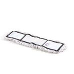 Nemli Palet Yedek Mop Paspas 80 Cm. / Nem Alıcı Mop - Pamuklu / Beyaz - 5 Adet
