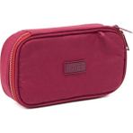 Nemo Bags Kalem Kutusu Bej Organizer Su Geçirmez Krinkıl Kumaş Kaff Kalem Bölmeli Kalemlik Kalemkutu - Bordo