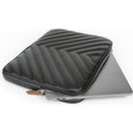Nemo Bags Laptop Tablet V Kılıflı 14 Inç Macbook Huawei Evrak Çantası Suni Deri - Siyah