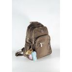 Nemo Bags Mini Su Geçirmez Günlük Kullanım Mega 12” Inç Tablet Sırt Çantası / Spor Çantası / Günlük Kullanım Sırt Çantası - Kahverengi