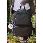 Nemo Bags Okul Çantası Unisex Siyah Orta Boy Su Geçirmez Klinkır Kumaş Seyahat Laptop Çantası - 000-Siyah