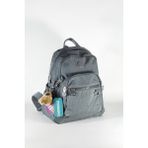 Nemo Group Günlük Mini Boy Su Geçirmez Sırt Çanta Tablet Çantası 30 x 25 x 13 cm 12 İnç - Gri