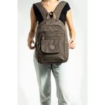 Nemo Group Siyah Unisex Okul Çantası, Crinkle Su Geçirmez Kumaş, Laptop Seyahat Sırt Çantası, 24 Lt, 40X30CM - Sarı
