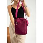 Nemo Group Unisex Telefonluk, Cüzdan, Kartlık, Çapraz Askılı Omuz Çantası, 18X13CM - 18 x 13 cm - Bordo