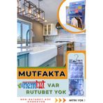 Nemtut Mutfaklara Özel Gıda ve Eşyaları Korumak Nem Rutubet Buharlaşmaya Karşı Koruma Kiti - 1 KG
