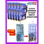 Nemtut Nem Alıcı Rutubet Giderici Küf ve Korozyon Önleyici Koku Giderici Askılı Nem Tutucu 10 Kg 10 Kutu 20 Paket - 10 Adet