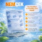 Nemtut Nemçek Nem Rutubet Korozyon Buhar Terleme Çekici Alıcı Tutucu Giderici Önleyici (10 Paket) 2500 gr