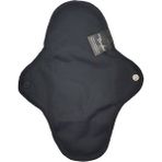 Neo Comfort Yıkanabilir Organik Sızdırmaz Ped 5'li Normal Siyah - Yumuşak Dokulu Konfor