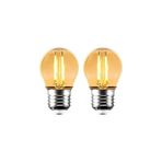 Neo Rustik LED Ampul, x Tasarımlı, Dekoratif Aydınlatma, Enerji Tasarruflu (2, G45-4 Watt)