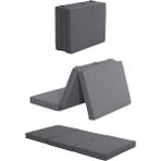 Neo Sleep | TripLite Katlanır Yatak Yer Yatağı 10 Cm Çanta Tipi Misafir Kamp Minderi Yoga Ortopedik Yatak - 80 x 190 cm