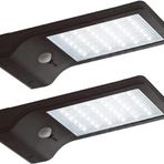 Neo Vista 1 Adet 36 Led'li Solar Güneş Enerjili 3 Modlu Uzaktan Kumandalı Hareket Sensörlü Duvar Bahçe Aydınlatma Lambası